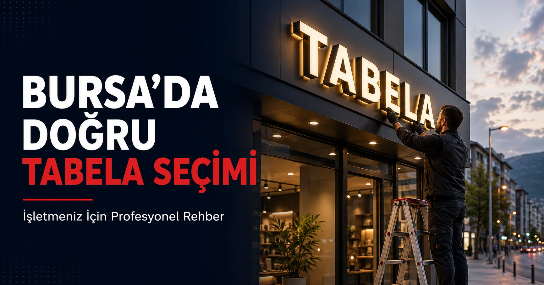 Bursa’da İşletmeniz İçin Doğru Tabela Nasıl Seçilir?